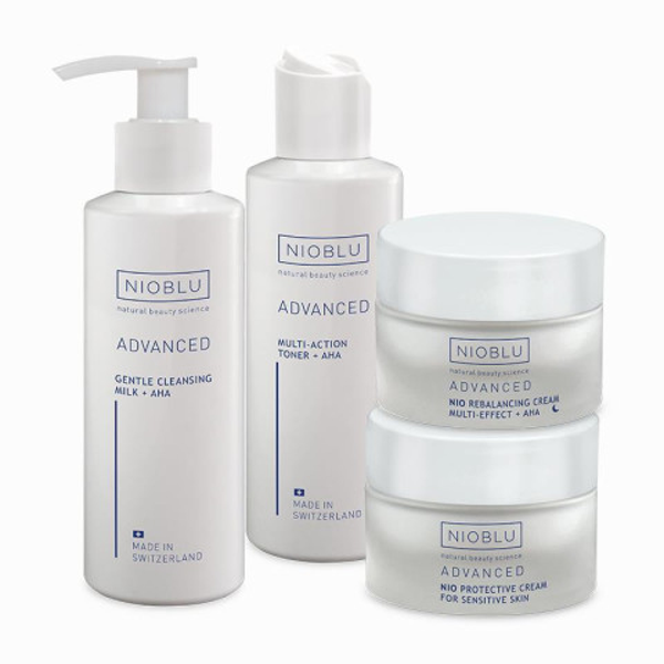 SET NioBlu ADVANCED  Cleanse & Hydrate X-Mas Edition (4 producten naar keuze)