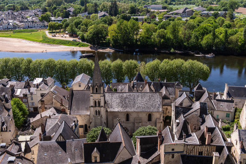 Les toits de Chinon