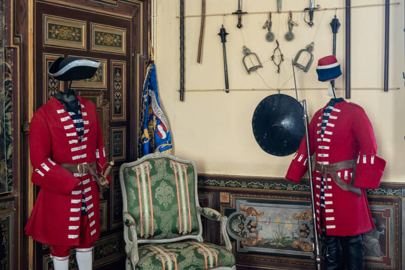 La salle d'armes