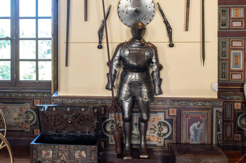 La salle d'armes