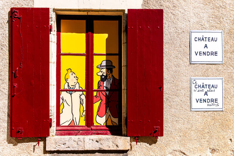 L'humour de l'auteur