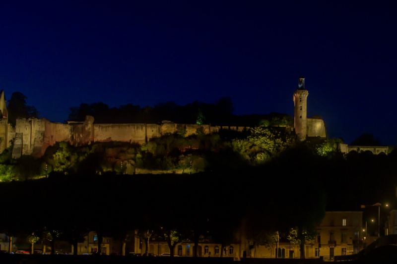 La Forteresse Royale de nuit