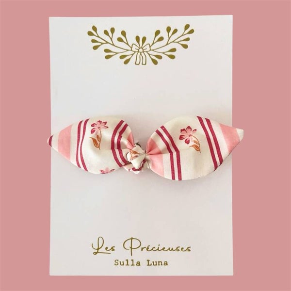 Barrette feuille Romance
