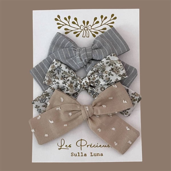 Trio barrettes Alba