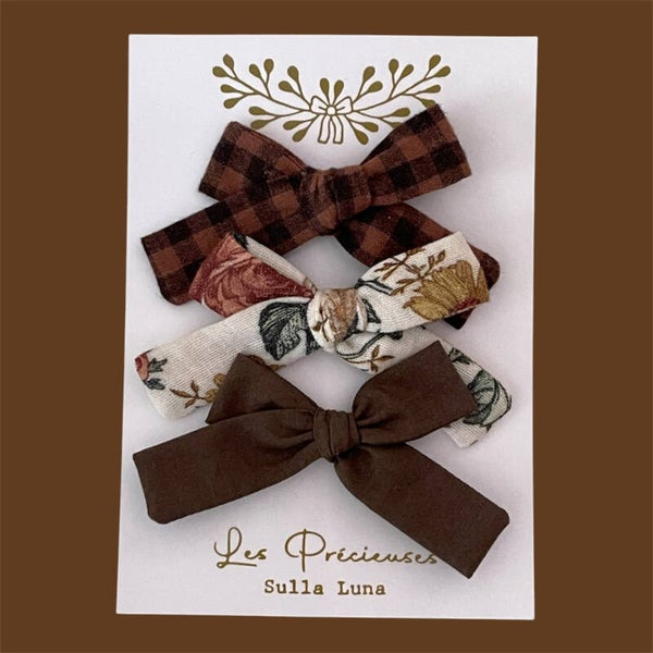 Trio petits noeuds Lou