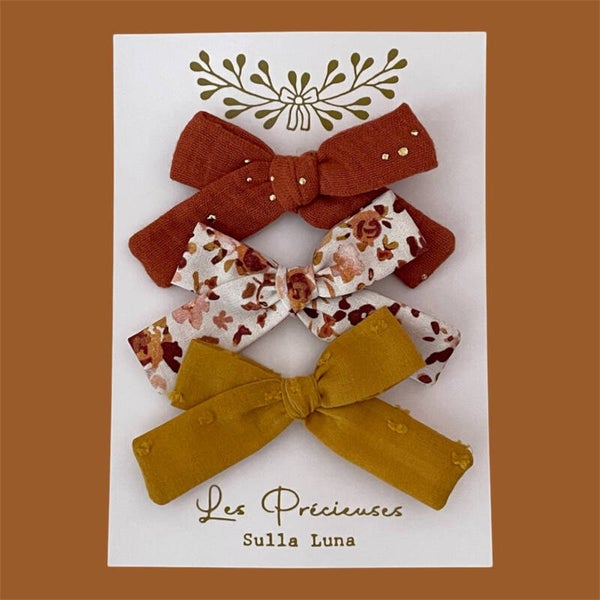 Trio petits noeuds Jeanne