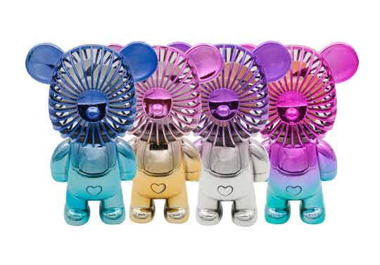 Bear Colorful Air Fan