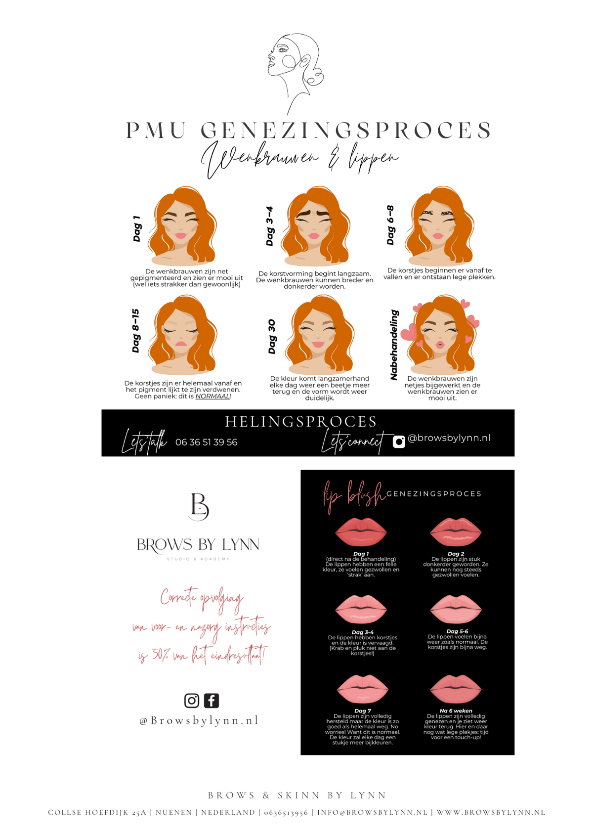 Lippigmentatie / PMU / Behandelingen | Brows by Lynn