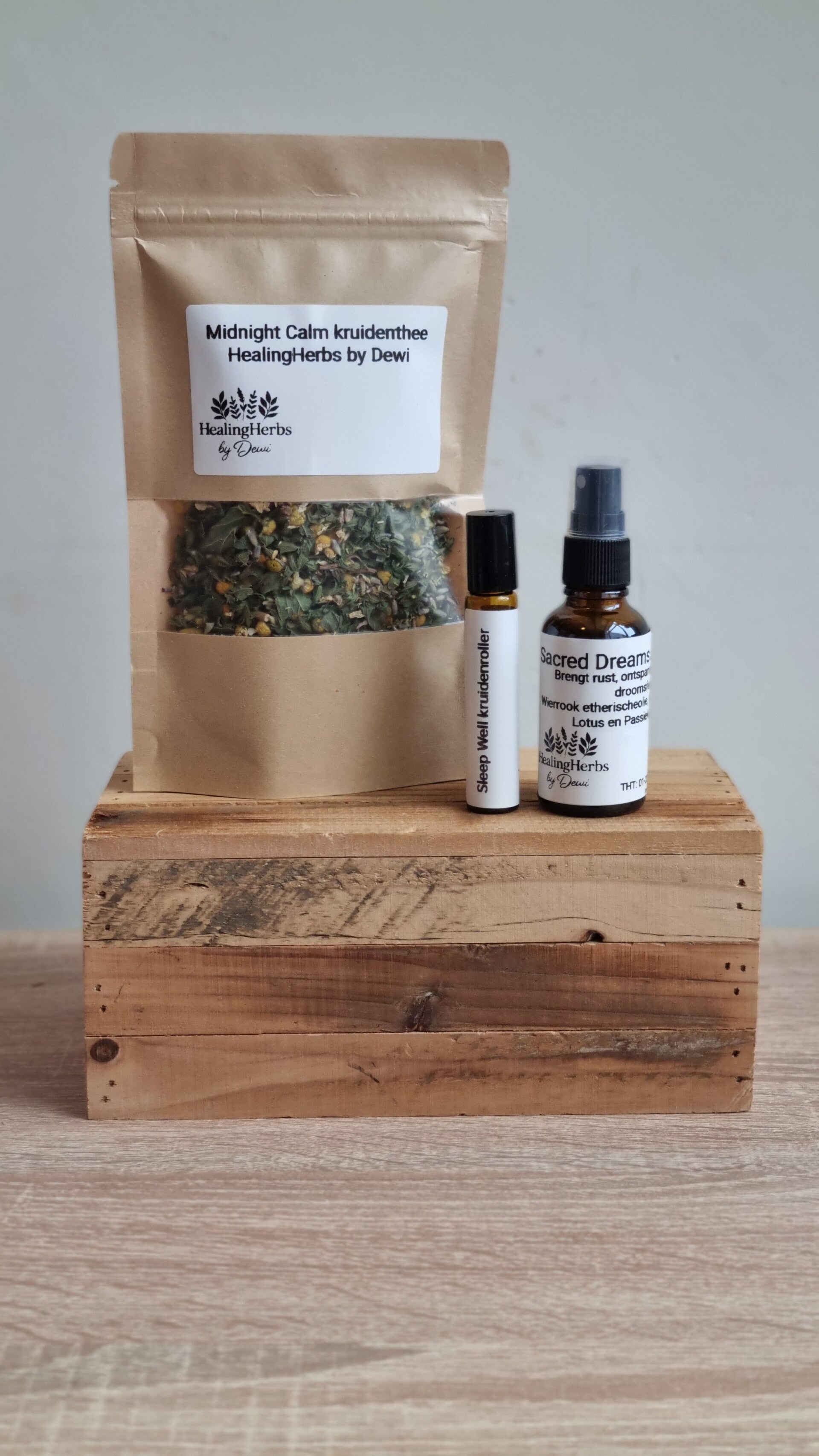 Goodnight Trio – Jouw Natuurlijke Ritueel voor een Diepe Nachtrust