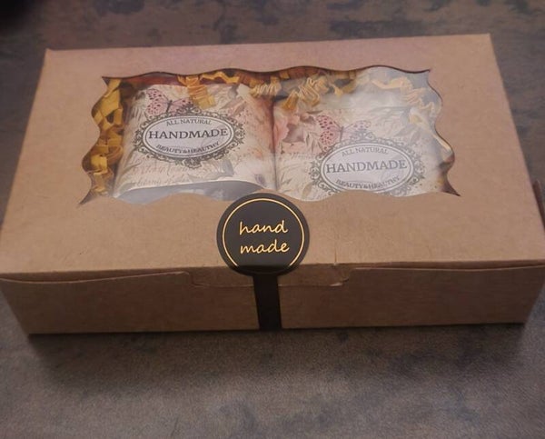 🩵 Coffret Duo de Savons – Douceur & Éveil