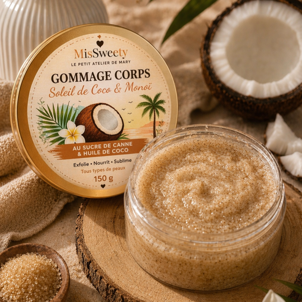 Gommage Corps – Soleil de Coco & Monoï