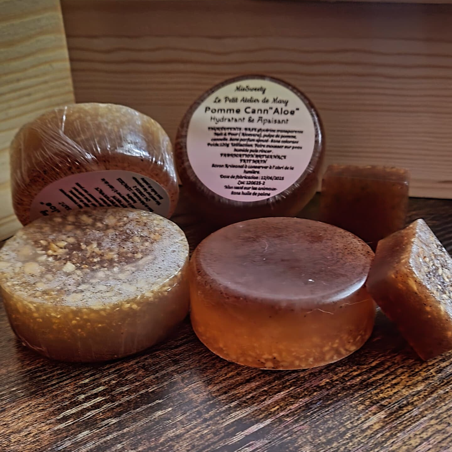 🍏 Savon Artisanal Pomme Cann’Aloe