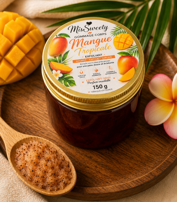 Gommage Corps – Mangue Tropicale 150 g