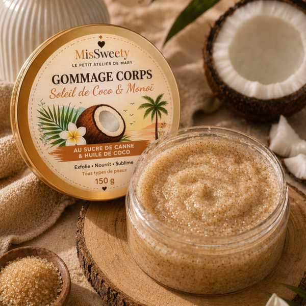 Gommage Corps – Soleil de Coco & Monoï