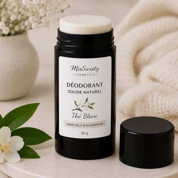 Déodorant Solide – Thé Blanc – 60g