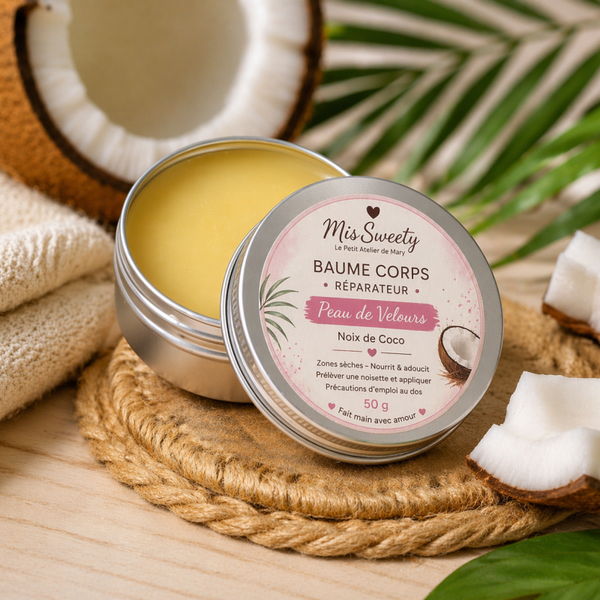 Baume Corps Nourrissant – Noix de Coco
