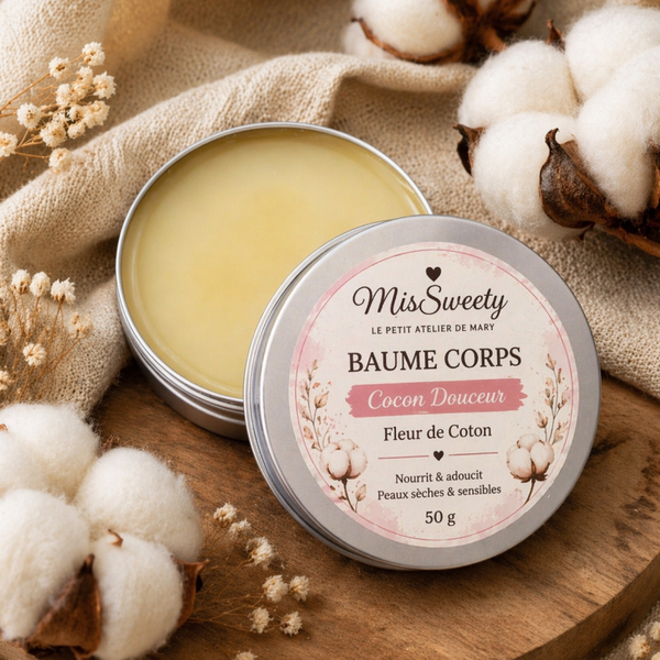 Baume Corps Cocon Douceur – Fleur de Coton