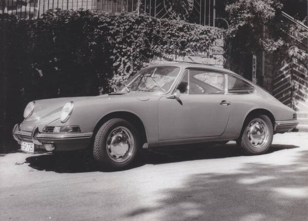 Porsche 911 Coupe, press photo, Germany, 1964