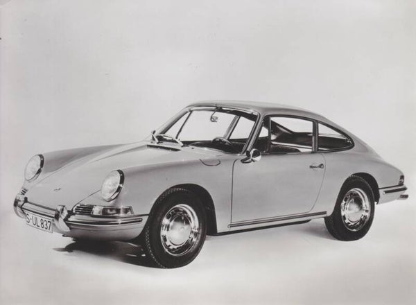 Porsche 912 Coupe, press photo, Germany, 1965