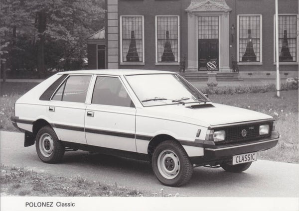 Polonez Classic, press photo, Dutch, c1990
