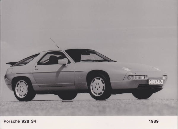 Porsche 928 S4, press photo, Dutch, 1989