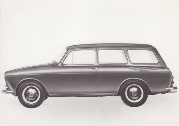 Volkswagen Variant 1600, press photo, Germany, 1967