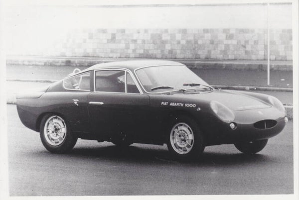 Fiat Abarth 1000, press photo, UK, 1963