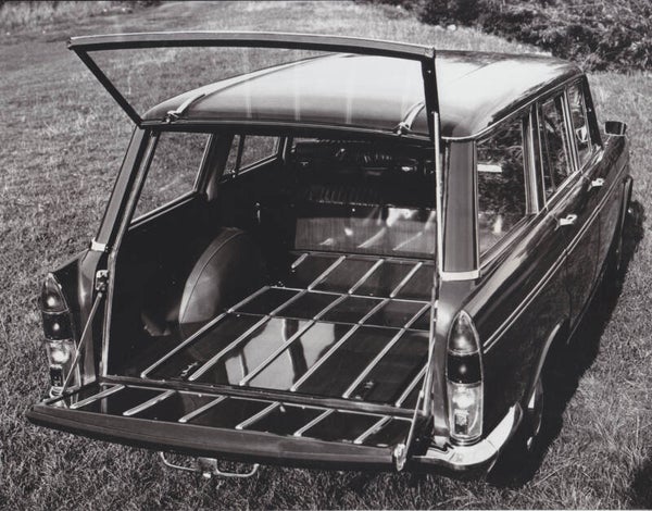 Simca 1300/1500 Tourist, press photo, France, 1962