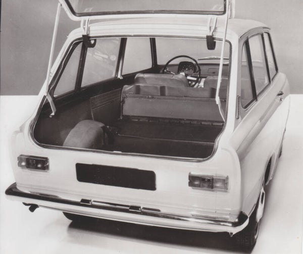DAF 44 Stationcar, press photo, Dutch, 1967
