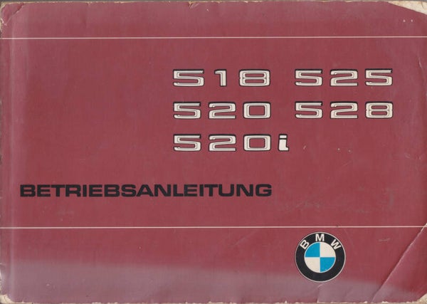 BMW 5-Serie, owner's manual, 132 pages, German, 1/1975