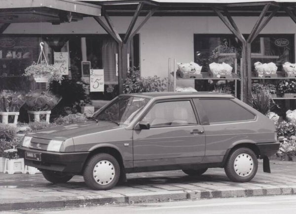 Lada Samara 1.5 Van, press photo, Dutch, 1980s
