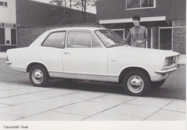 Vauxhall Viva II 2-Door, press photo, A6-size, UK, c1967