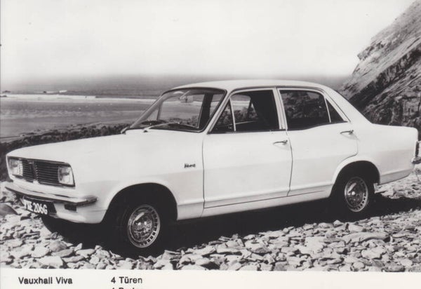 Vauxhall Viva II SL 4-Door, press photo, A6-size, UK, c1968