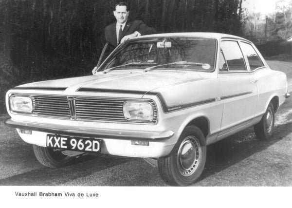 Vauxhall Viva II Brabham, press photo, A6-size, UK, c1967