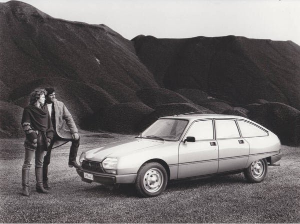 Citroën GS A Berline, press photo, France, c1979