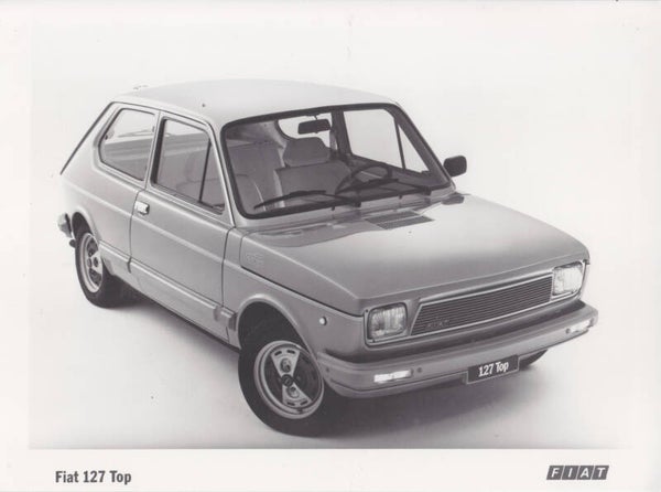 Fiat 127 Top 3-Door, press photo, Italy, c1980