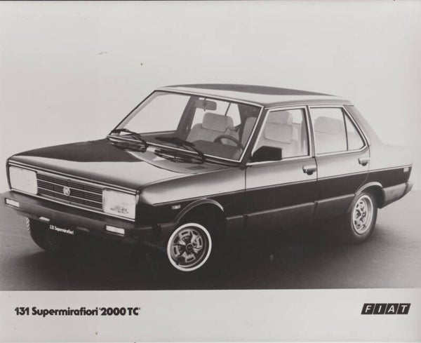 Fiat 131 Supermirafiori 2000 TC, press photo, Italy, 1983