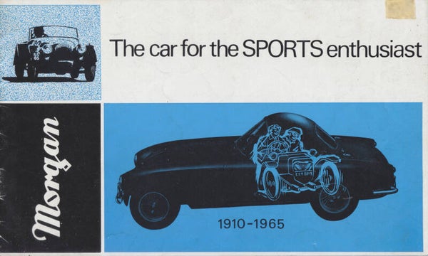 Morgan all models, sales brochure, 16 pages, UK, 1965