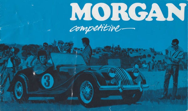 Morgan all models, sales brochure, 16 pages, UK, c1966