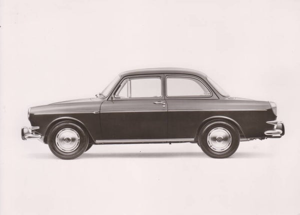 Volkswagen 1600 Sedan L, press photo, Germany, c1965