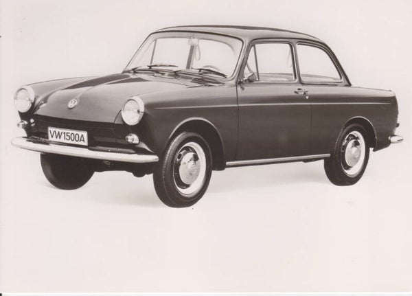 Volkswagen 1500 A Sedan, press photo, Germany, c1965
