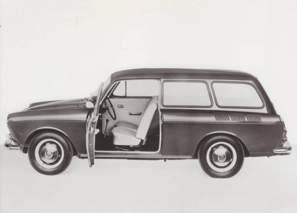 Volkswagen Variant 1500, press photo, Germany, c1966