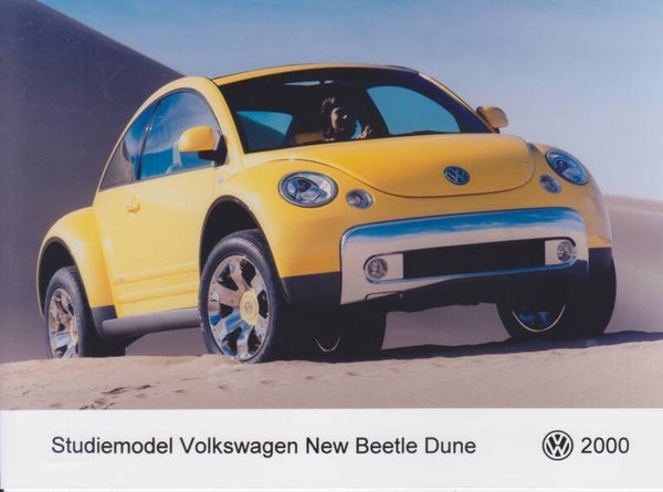 Volkswagen New Beetle Dune concept, press photo, Germany, 2000