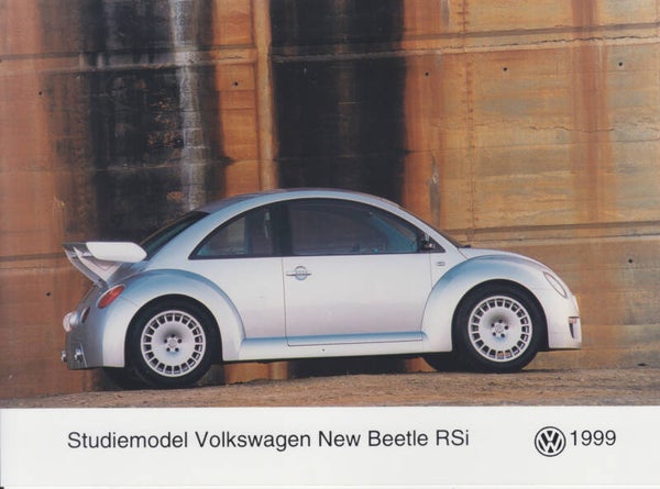 Volkswagen New Beetle RSi, press photo, Germany, 1999