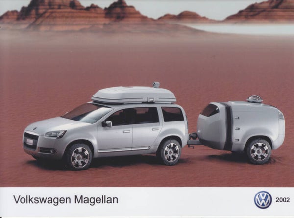 Volkswagen Magellan concept, press photo, Germany, 2002