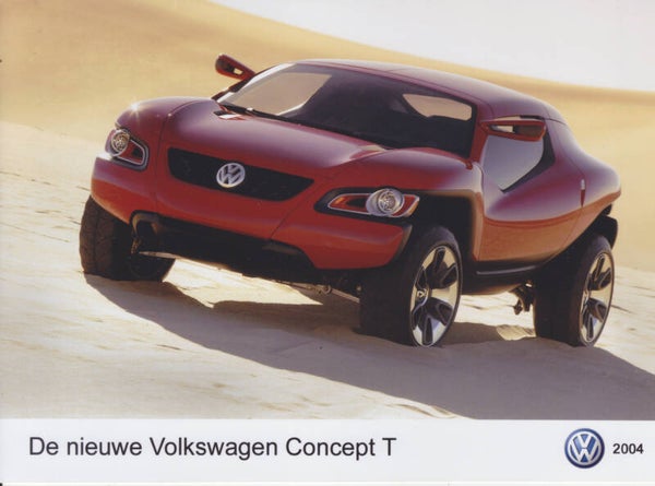 Volkswagen Concept T, 3 different press photos, Germany, 2004