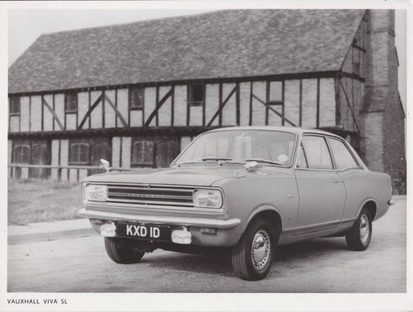 Vauxhall Viva II SL, press photo, A5+-size, UK, 10/1966