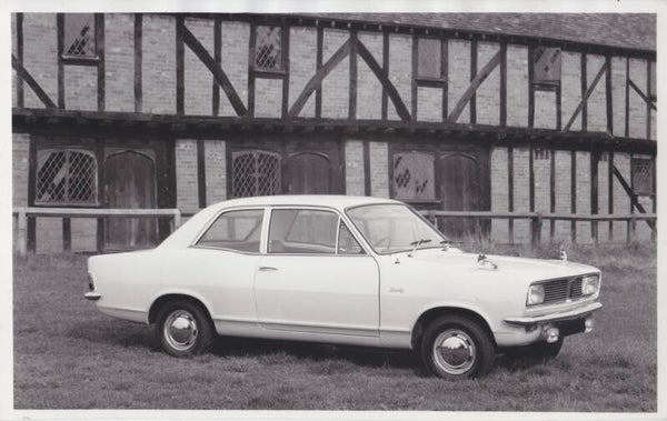 Vauxhall Viva II 2-Door, press photo, A5-size, UK, 1967