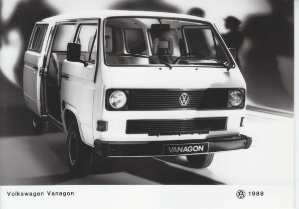 Volkswagen Vanagon Transporter, press photo, Germany, 1989