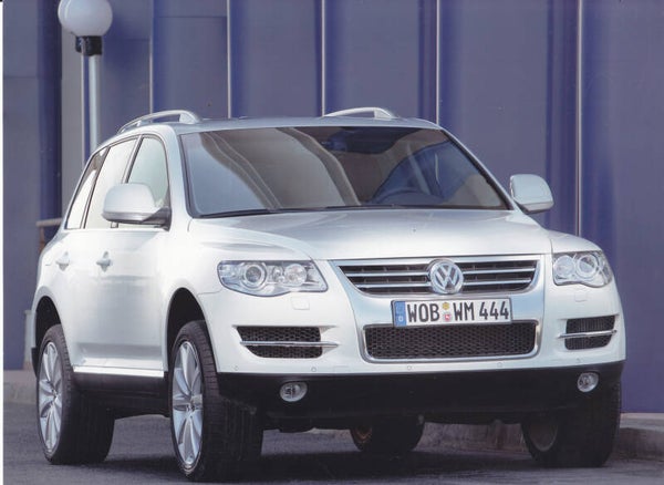 Volkswagen Touareg Blue TDI, press photo, Germany, 3/2007